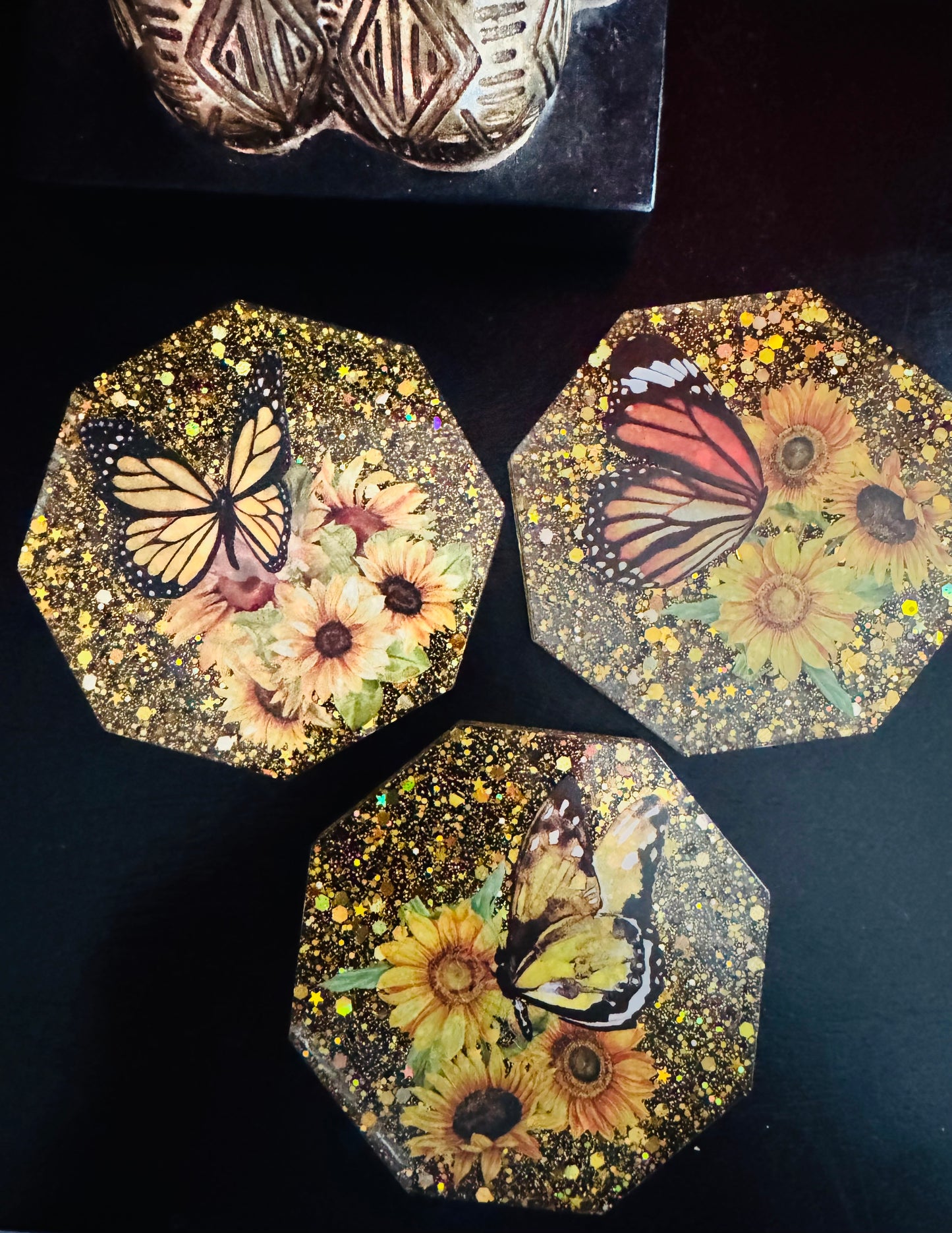 Butterfly Table Coaster set