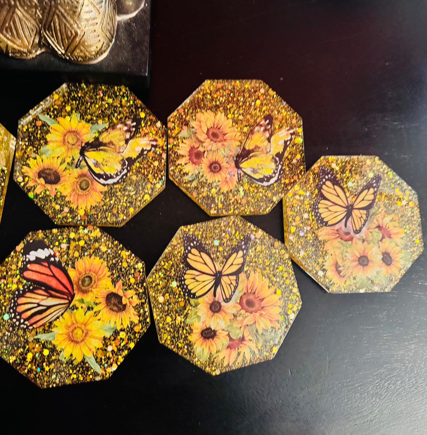 Butterfly Table Coaster set