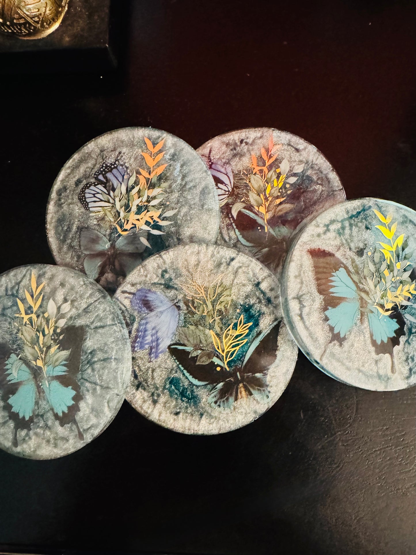 Butterfly Table Coaster set