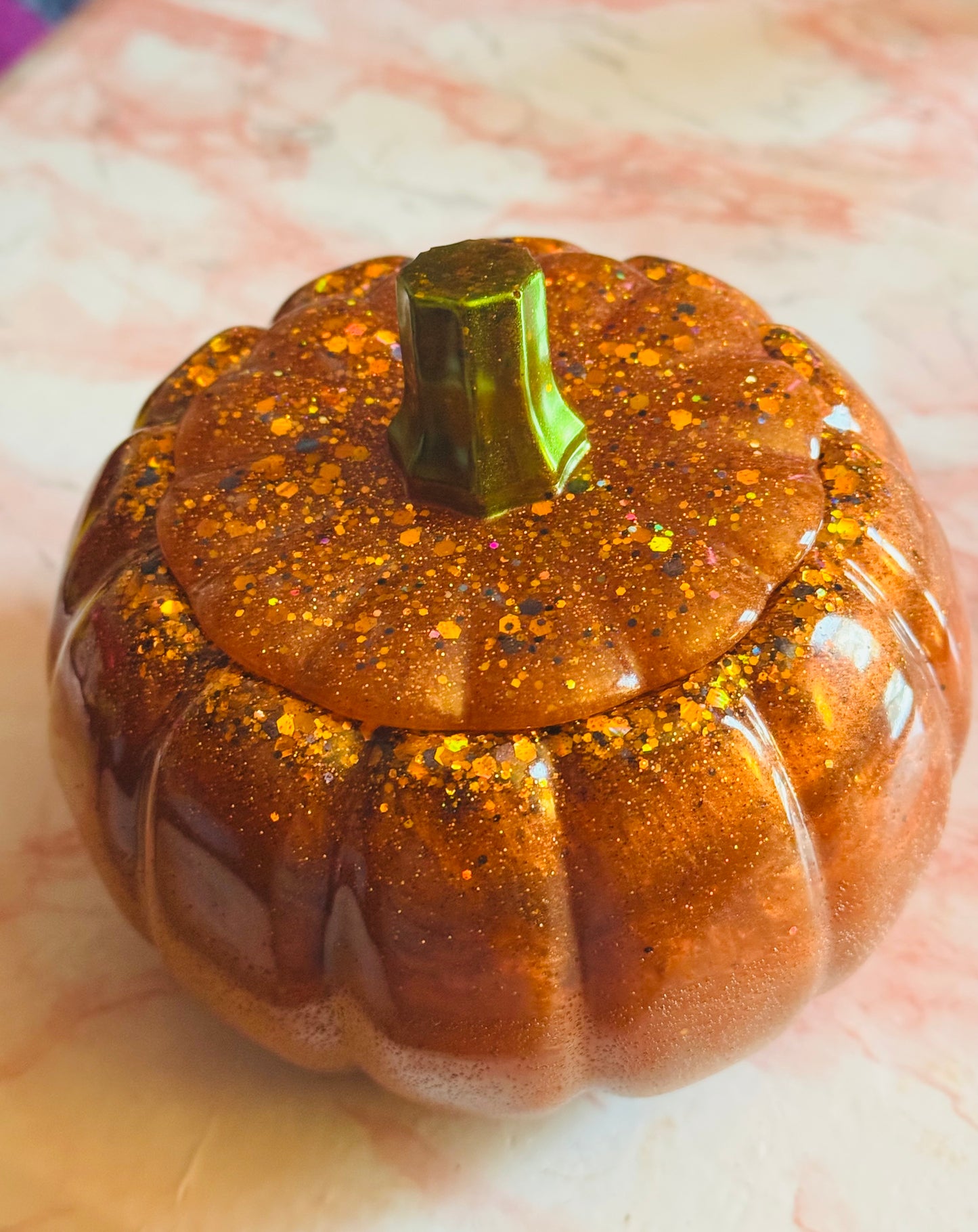 Pumpkin jewelry box