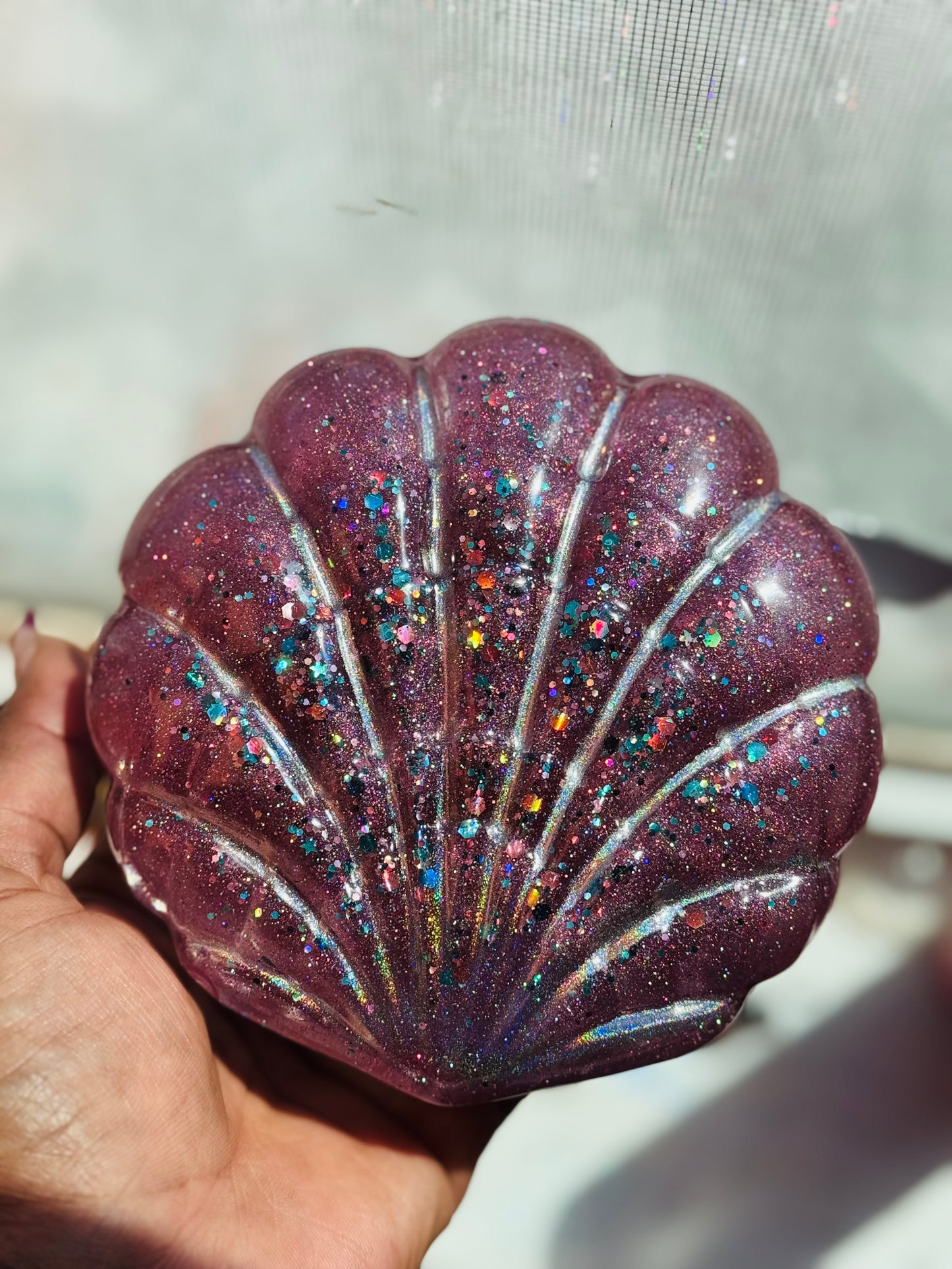 Clam Shell Jewelry box