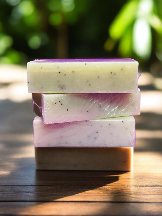 Lemon Lime Poppy Soap Bar